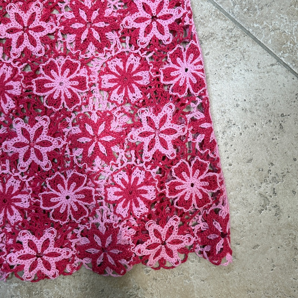 ZARA crochet floral cover up - Picture 4 of 6